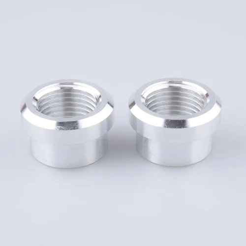 Miniatura 3 de AC PERFORMANC 1/2 NPT soldadura femenina en Bung aluminio montaje 2PCS Montaje soldable del tanque de combustible