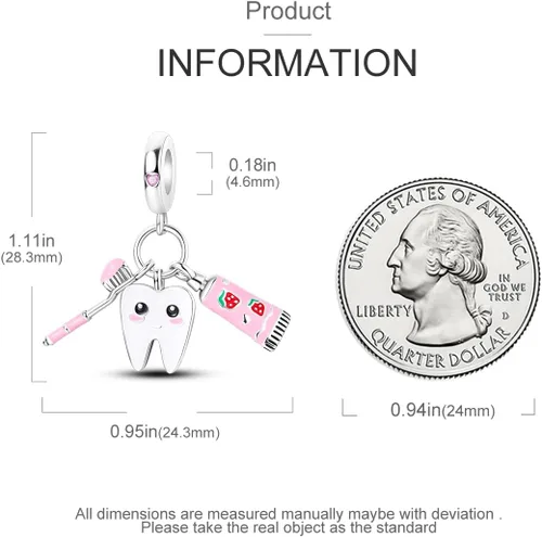Miniatura 40 de Hapour Dijes de plata de ley 925 para pulseras, collar, joyería europea, colgante de cuentas para mujeres y madres