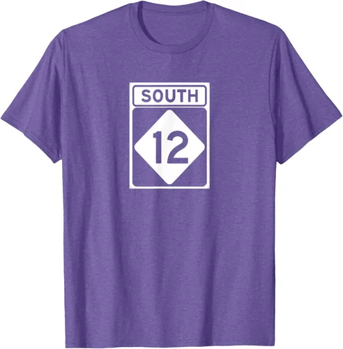 Miniatura 6 de Highway 12 South NC Outer Banks North Carolina Hwy - Camiseta, Negro, S