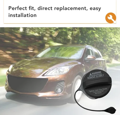 Miniatura 6 de Tapa de tanque de combustible para Mazda para Mazda 3, 6, CX-7, CX-9, 2007, 2008, 2009, 2010, 2011, 2012, 2013, 2014, 2015, repuesto GS3L-42-250B