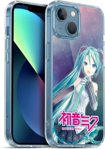 Miniatura 174 de Head Case Designs Licencia Oficial Hatsune Miku Gráficos Lindos Carcasa de Gel [Protección de Grado Militar] Compatible con Apple iPhone 7