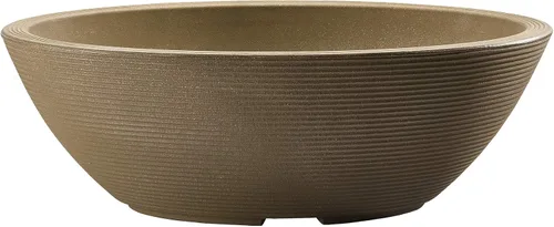 Miniatura 11 de Crescent Garden Delano - Maceta ovalada para jardín, suculentas, cuenco único de doble pared para interiores y exteriores con enchufe