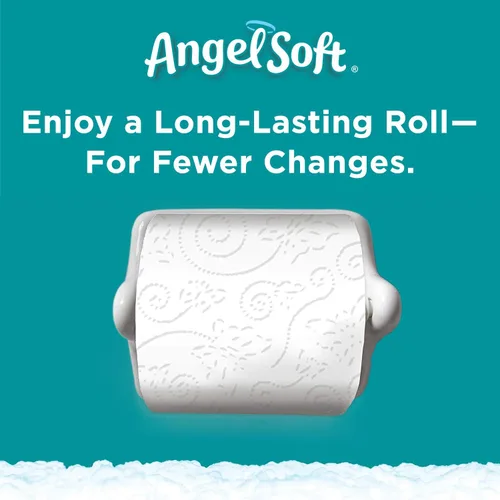 Miniatura 5 de Angel Soft, Papel higiénico, 12 megarrollos, 12 rollos