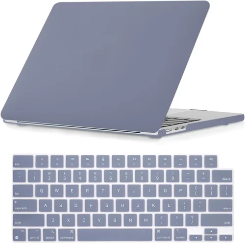 Miniatura 78 de Se7enline Compatible con MacBook Air 2025 2024 2023 de 15 pulgadas M4 M3 M2 Funda rígida para laptop Mac Air de 15.3 pulgadas M4 M3 M2 Chip