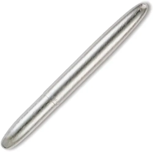 Miniatura 48 de Bolígrafo en forma de bala Fisher Space, con acabado en cromo y en caja de regalo., Cromado