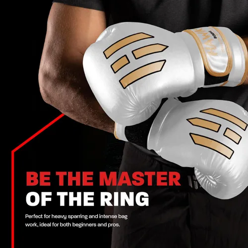 Miniatura 3 de Hawk Sports Guantes de boxeo para hombres y mujeres, cómodos guantes de entrenamiento de boxeo con acolchado de espuma para lanzar golpes de fuerza
