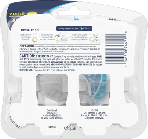 Miniatura 9 de Ambientador Glade Plugins con aceite aromático, repuestos y calentador, SYNCHKG115422, 1, 1