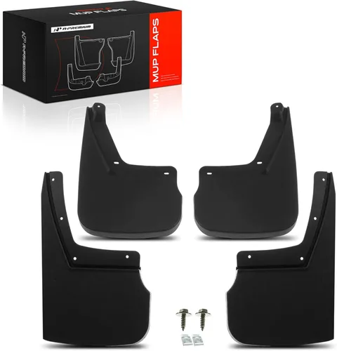 A-Premium Juego de 4 unidades de guardabarros con accesorios de hardware compatibles con Chevrolet Tahoe 2015-2020, Sport Utility, delantero y