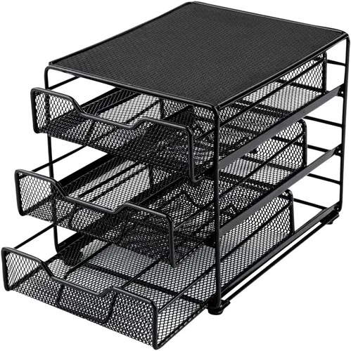Miniatura 2 de Restaurantware Restpresso - Cajón de cápsulas de café de varios niveles de 8.5 x 8.5 x 7 pulgadas, 1 cajón de cápsulas de alta resistencia