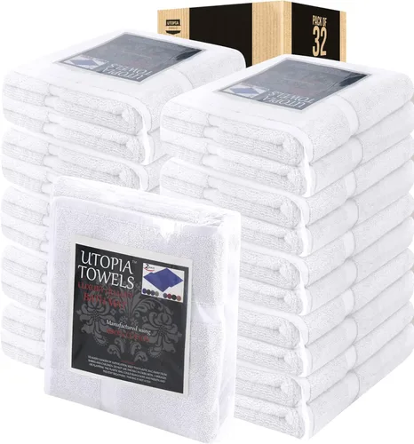 Miniatura 11 de Utopia Towels Alfombra de algodón con banda, tapetes de baño, no es una alfombra de baño, 21 por 34 pulgadas / 53.34 x 86.36 cm, 100% algodón hilado