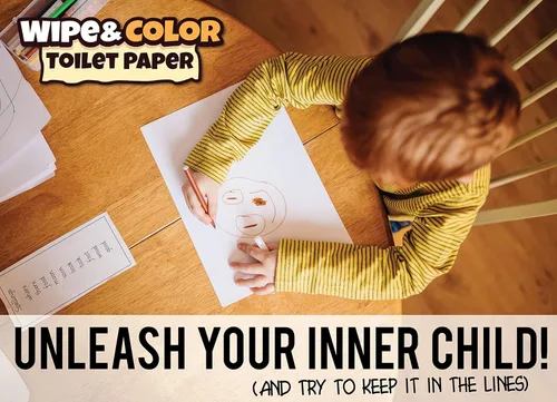 Miniatura 4 de Laughing Smith Divertido rollo de papel higiénico novedoso con formas lindas y divertidas impresas en cada hoja, papel higiénico divertido