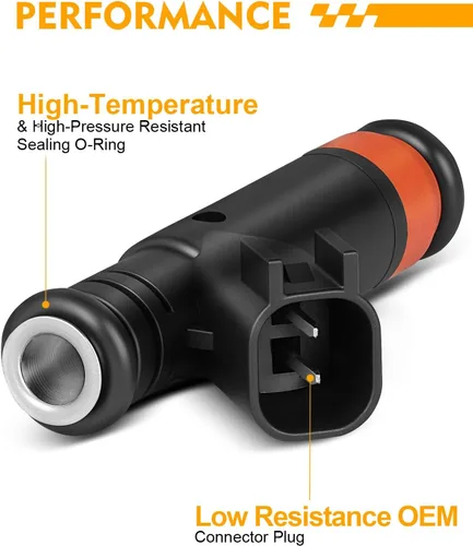 Miniatura 3 de FJ460 4.2L V6 Inyectores de combustible Compatibles con: Ford F150 1999-2003 F150 Heritage 2004, E150 2002-2003, E150 Eonoline/E150 Econoline Club