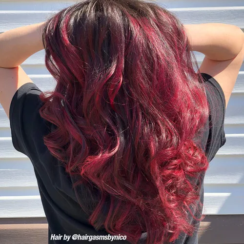 Miniatura 4 de Manic Panic Tinte de gel semipermanente de terciopelo rojo cereza profesional, color rojo cereza brillante, brilla bajo la luz negra, dura más de 40