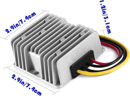 Miniatura 5 de DC/DC 8V-40V Paso Arriba Paso Abajo a 13.8V 10A 138W, Regulador de Voltaje Convertidor de Impulso, Adaptador de Potencia Potenciador de Voltaje