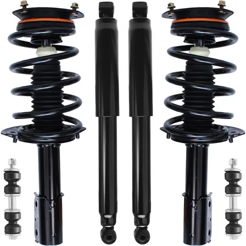 Miniatura 67 de Detroit Axle - Kit de puntales delanteros de 6 piezas para Ford Escape 2014-2019, 2 puntales y muelles helicoidales, 2 enlaces de barra