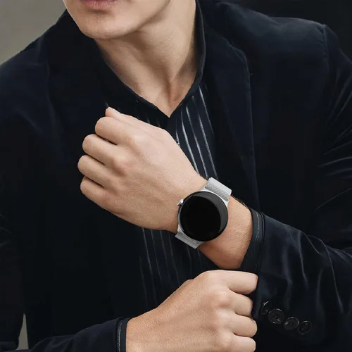 Miniatura 7 de Correa de metal para Google Pixel Watch 3 de 1.614 pulgadas/Pixel Watch 2/Pixel Watch para mujeres y hombres, correa de repuesto de malla de acero