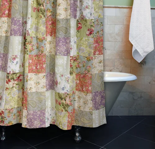 Miniatura 8 de Greenland Home Par de paneles de patchwork Blooming Prairie 42 x 84