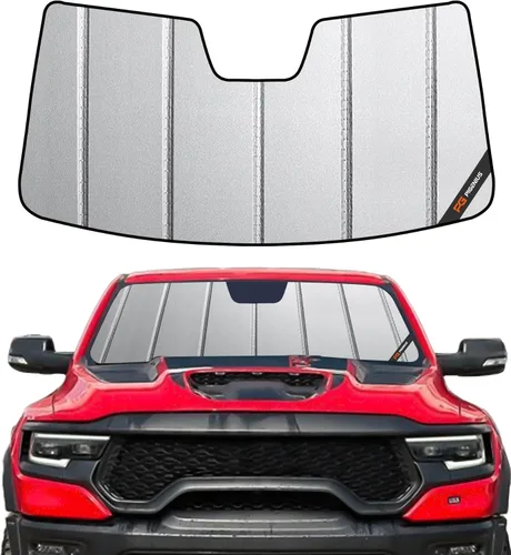Miniatura 8 de Pigenius Parasol de Parabrisas para Dodge Ram 1500 2002-2008 Protección Solar para Ventana Delantera - Salvaguarda