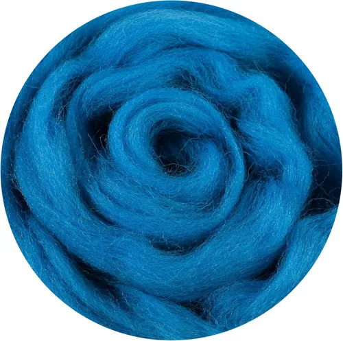 Miniatura 146 de 24 tipos de lana rosa, 4.23 oz (120 g), adecuado para fieltro húmedo y fieltro de aguja de telas hiladas de lana. Un paquete de prueba está Tonos