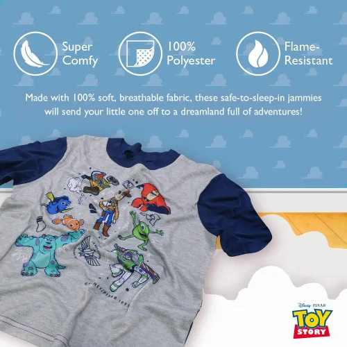 Miniatura 2 de Disney Pixar Lightyear - Conjunto de pijama de 3 piezas de Toys Story 4
