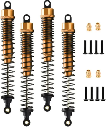 Miniatura 8 de Amortiguador de choque RC 5.118 in ajustable para coche RC 1/10 camión sobre orugas HPI HSP Losi Axial Tamiya Redcat pieza de actualización 4