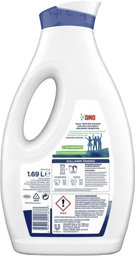 Miniatura 8 de Omo Liquid Active Cold Power Detergente para ropa blanca y colores 57.1 fl oz