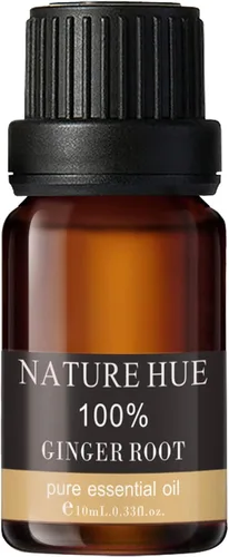 Aceite esencial de raíz de jengibre, 10 mL, puro, natural, de grado terapéutico, para difusor, masaje, cuidado de la piel y el cabello, aroma cálido