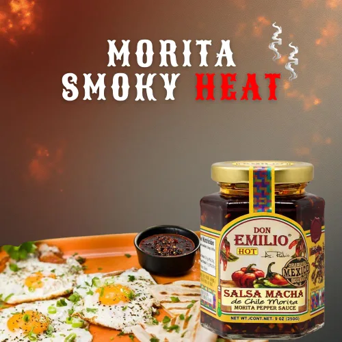 Miniatura 5 de Don Emilio Hot Chili Arbol Salsa Macha - Tarro prémium de 9 onzas Topping gourmet mexicano artesanal, aceite de chile de pimiento rojo crujiente