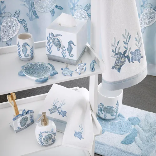 Miniatura 2 de Avanti Linens - Juego de toallas de 3 piezas, toallas de algodón suaves y absorbentes (colección Caicos)