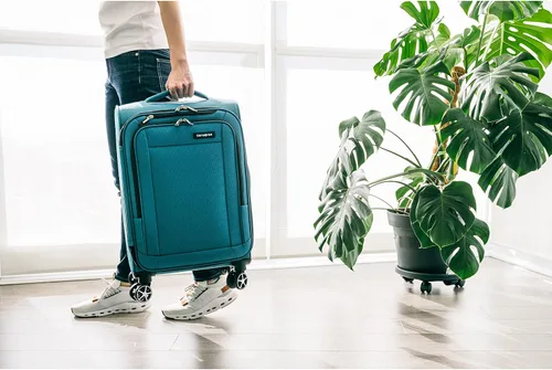 Miniatura 6 de Samsonite Saire LTE Softside - Maleta expandible con ruedas giratorias, Verde Pino, Saire Lte Softside - Equipaje extensible con ruedas giratorias