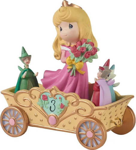 Miniatura 2 de Precious Moments Disney Showcase Collection 104405 figuras de resina "Now You're Three A Beauty You'll Always And Forever Be". Disney adornos de 3