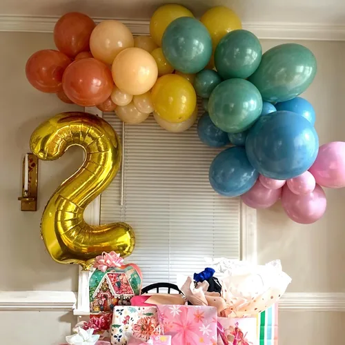 Miniatura 9 de Kit de arco de globos de baloncesto, kit de guirnalda de globos naranja y negro plateado con globos de estrella en explosión, kit de globos