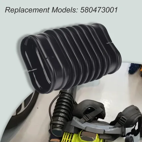Miniatura 7 de 580473001 Tubo flexible de repuesto para soplador de mochila Ryobi RY38BP de 38 cc – RY40404 40V, compatible con modelos 308054129, 310816015
