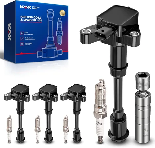 Miniatura 56 de Bobina de encendido KAX UF303 Paquete de 6 unidades Compatible con Trailblazer, Envoy XL, H3, Trailblazer EXT, Rainier, i-370, i-350, i-290, i-280