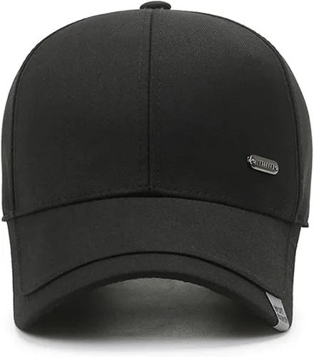 Miniatura 4 de talajee Gorra de béisbol de algodón para hombre y mujer, ajustable, para papá, color negro, para golf, de perfil bajo
