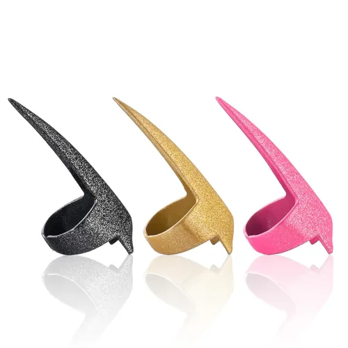 Miniatura 16 de Anillos profesionales para separar y seccionar el cabello, herramientas de acero inoxidable para trenzar el cabello para pelucas de rastas