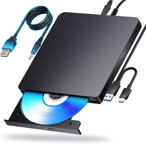 Reproductor de unidades Blu ray externas compatibles con grabación/escritura Bluray Burner USB 3.0 / Tipo-C BD DVD CD Burner Reproductor Blu ray