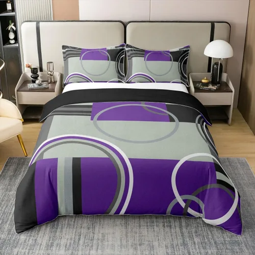Miniatura 9 de Erosebridal Bohemian 100% Natural Cotton Duvet Cover Twin Country Southwestern Bedding Set Boho Aztec Arrows Diamond Comforter Cover Black Gray