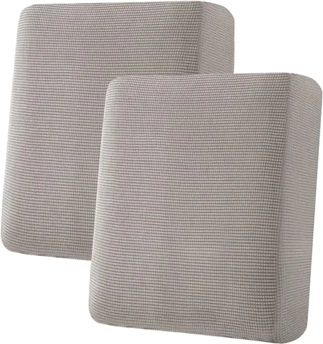 Miniatura 33 de H.VERSAILTEX Fundas Súper Elásticas para Asiento Individual, Fundas de Sofá, Fundas de Cojines, Juegos de Fundas, Tela Gruesa de Sarga con Textura