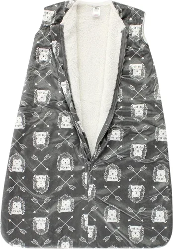 Miniatura 3 de Hudson Baby Visón de bebé unisex con saco de dormir interior sherpa, saco de dormir, manta