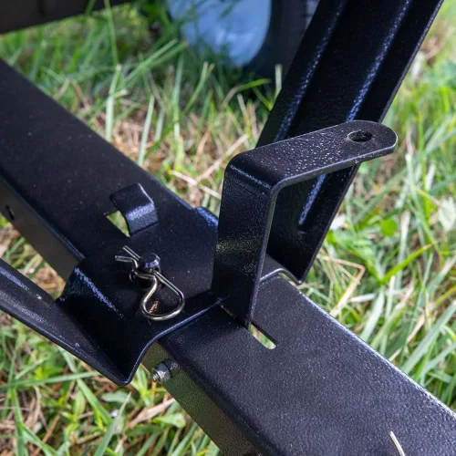 Miniatura 6 de Titan Attachments Carrito volquete de polietileno económico de 650 libras (10 pies cúbicos) para césped