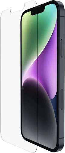 Miniatura 16 de Belkin ScreenForce - Protector de pantalla de privacidad de vidrio templado para iPhone 14 Pro, superficie tratada con revestimiento antihuellas