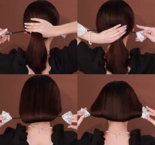 Miniatura 7 de Ins Style - Rizador de pelo elegante y perezoso, accesorios para el cabello, accesorios de cabello de moño giratorio, clips de trenzado de cabello j