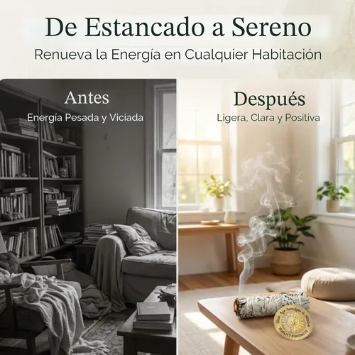 Miniatura 7 de (Paquete de 3) - New Age Smudges & Herbs - Incienso Premium de Salvia Blanca de California de 4 Pulgadas de Largo. Incienso para Limpieza del Hogar