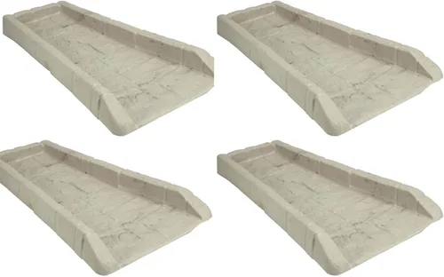 Miniatura 10 de Suncast Bloque de drenaje decorativo para el hogar, protector de repuesto resistente para evitar la erosión del suelo y los lavados de lluvia, Java
