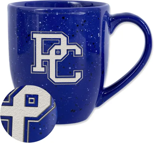 Miniatura 255 de Rico Industries NCAA Virginia Tech Hokies Maroon - Taza de café de cerámica grabada con láser, color del equipo, 16 onzas