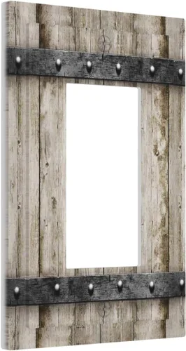 Miniatura 68 de Placa de pared eléctrica de 1 gang sin dispositivo en blanco, bohemio naranja vintage años 70 60s beige amanecer puesta de sol mediados de siglo