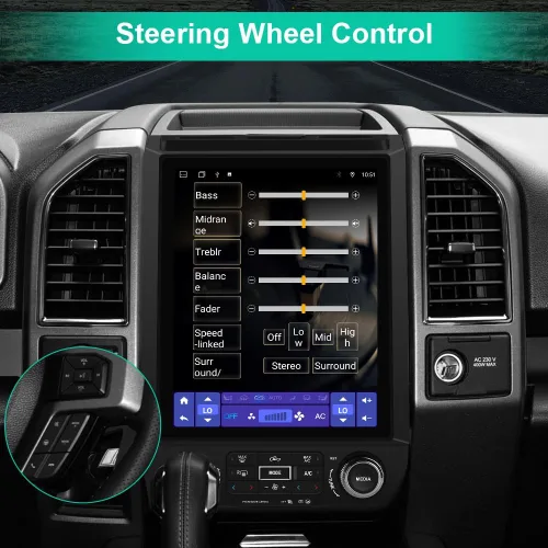Miniatura 5 de Junsun Estéreo de radio de coche 4+64G para Ford F150 2015-2021 con Bang & Olufsen (B&O) sistema de audio Android 13 inalámbrico CarPlay Android