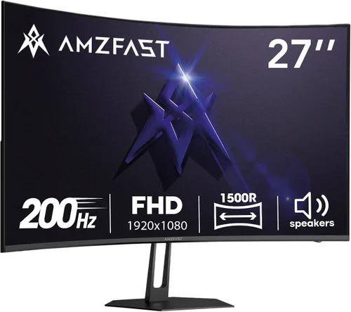 Miniatura 15 de Amzfast - Monitor de juegos de 24 pulgadas 180Hz 200Hz FHD 1080p, monitor de computadora, sincronización adaptativa de 1 ms, 3000:1, pantalla HDR