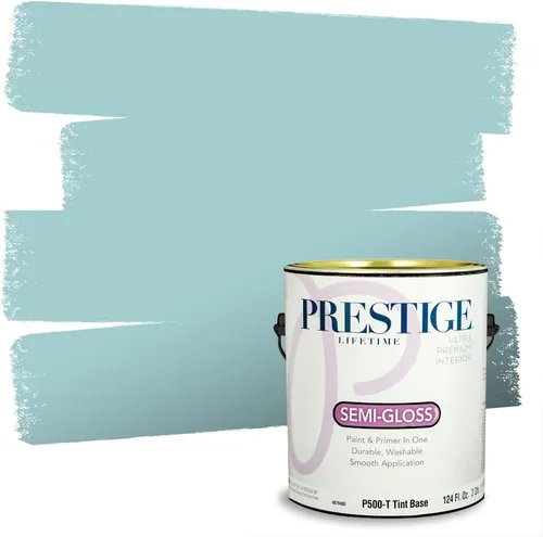 Miniatura 197 de PRESTIGE Pintura interior e imprimación en uno, salpicaduras acuosas, cáscara de huevo, 1 galón